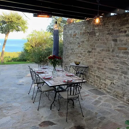 Villa Casa-valanvi Gaou Benat Piscine Et Vue Bormes-les-Mimosas