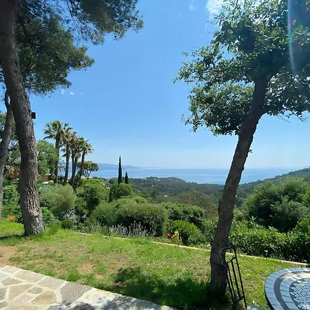 Villa Casa-valanvi Gaou Benat Piscine Et Vue Bormes-les-Mimosas