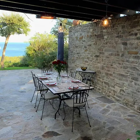 别墅 Casa-valanvi Gaou Benat Piscine Et Vue